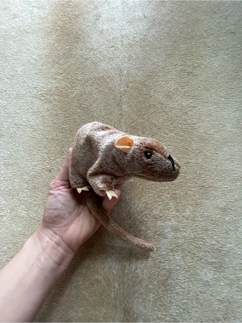 Beanie Baby Tiptoe Mouse Plush